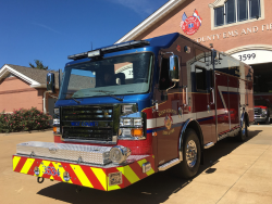west county fire truck