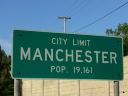 manchester, mo sign