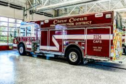creve coeur, mo fire truck