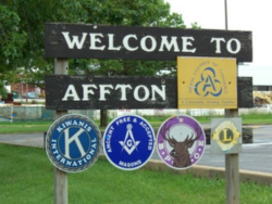 welcome to affton, mo sign