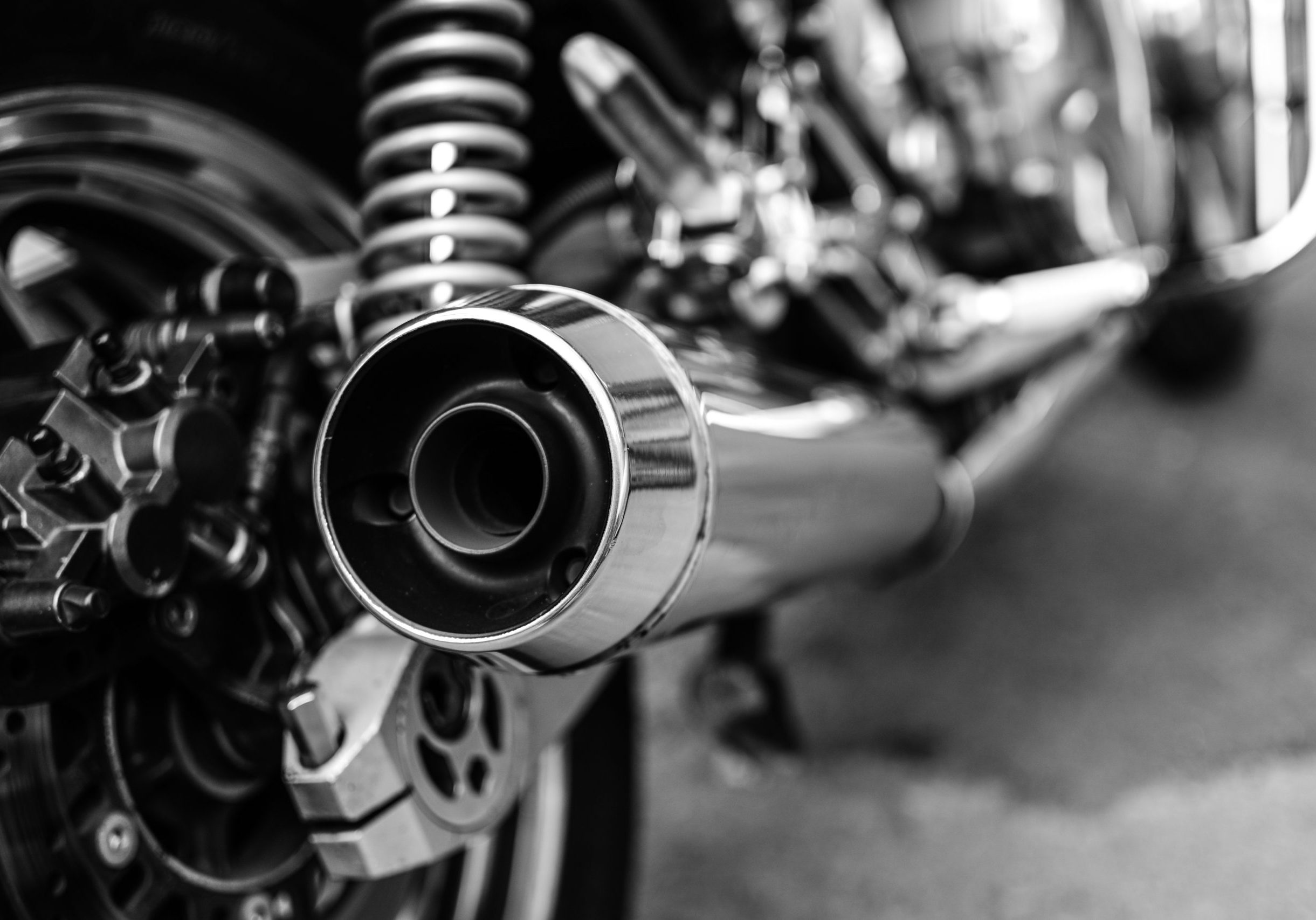 picture of motorcycle exhaust pipe